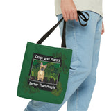 Tote Bag - Dogs & Plants