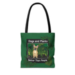 Tote Bag - Dogs & Plants