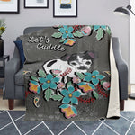 Premium Microfleece Blanket - Cuddle With Eli