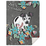 Premium Microfleece Blanket - Cuddle With Eli